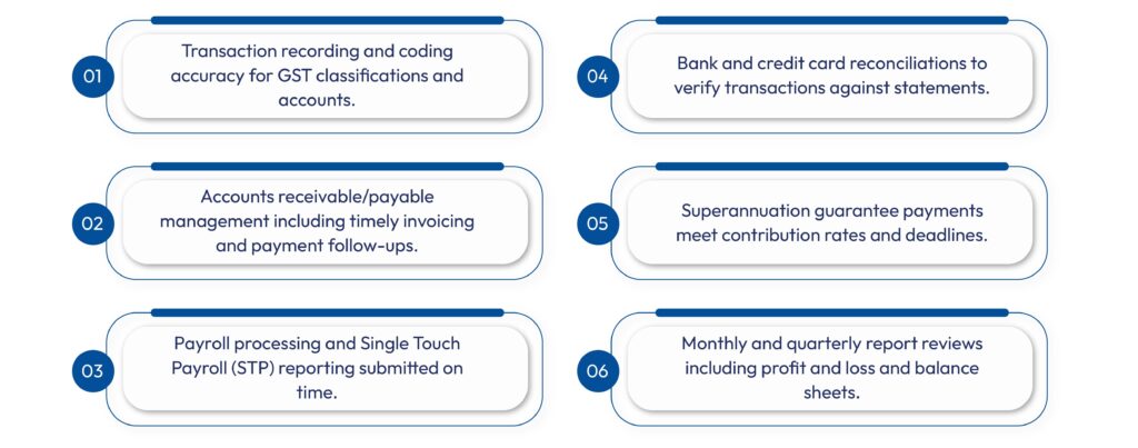 How to Monitor Key Bookkeeping Tasks for Quality and Accuracy?