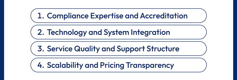 Key criteria for payroll outsourcing