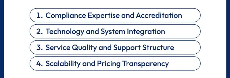 Key criteria for payroll outsourcing